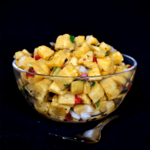 Escabeche de bananitos criollos