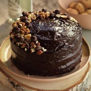 Torta fría de chocolate