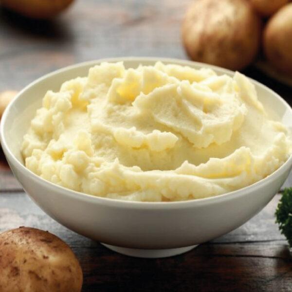 Puré de papa y camote