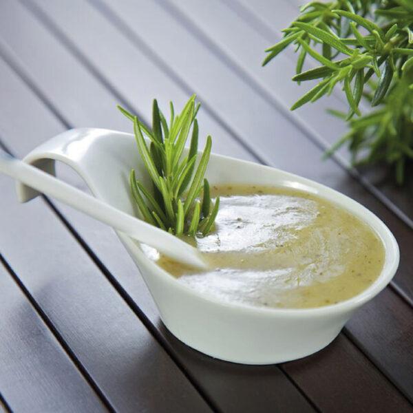 Salsa cremosa de pimienta  y romero