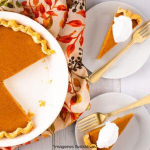 Pie de ayote asado